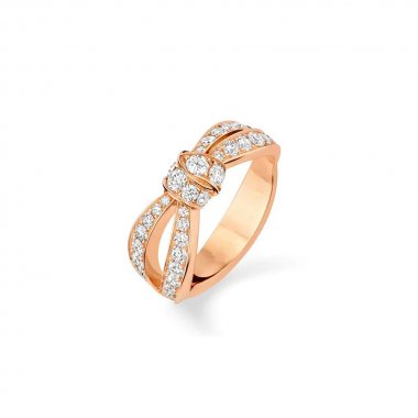 [Elitejewels]LIENS PINK GOLD DIAMOND RING