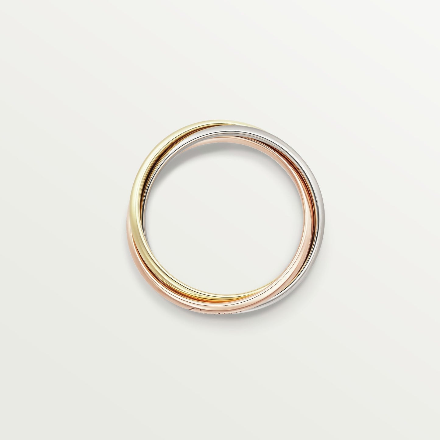 [Basjewels]TRINITY RING KLEINES MODELL