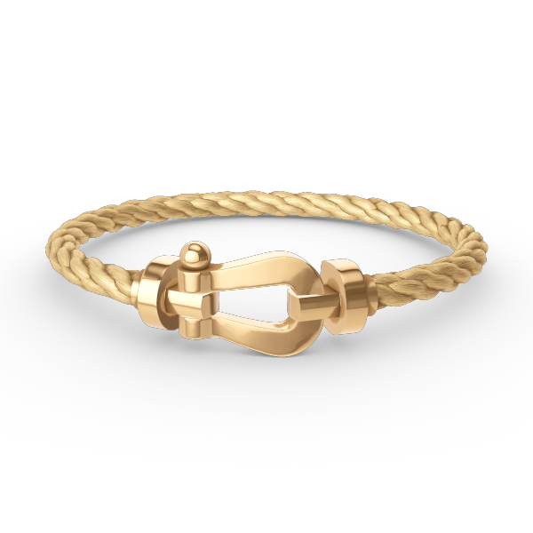 [Everoly JW]FORCE GROSSES HUFEISENARMBAND OHNE DIAMANT GOLD