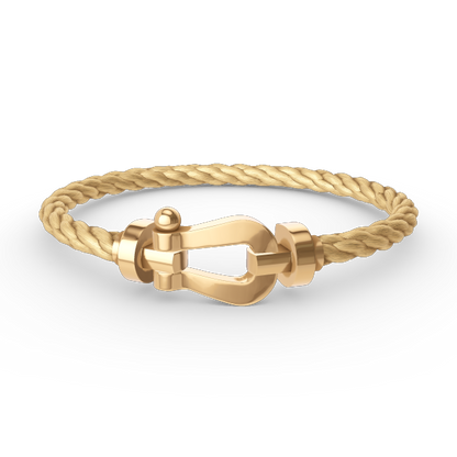 [Everoly JW]FORCE GROSSES HUFEISENARMBAND OHNE DIAMANT GOLD