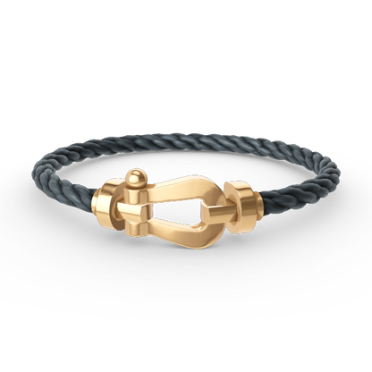 [Everoly JW]FORCE GROSSES HUFEISENARMBAND OHNE DIAMANT GOLD