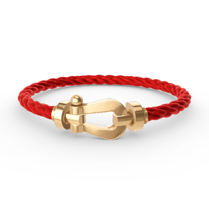[Everoly JW]FORCE GROSSES HUFEISENARMBAND OHNE DIAMANT GOLD