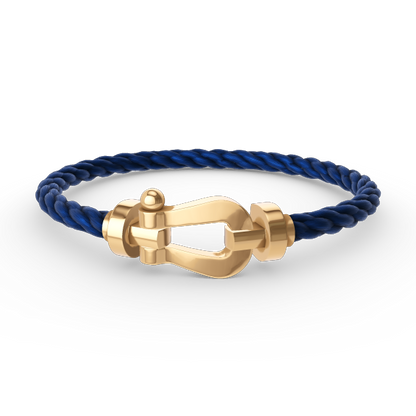 [Everoly JW]FORCE GROSSES HUFEISENARMBAND OHNE DIAMANT GOLD