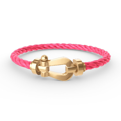 [Everoly JW]FORCE GROSSES HUFEISENARMBAND OHNE DIAMANT GOLD