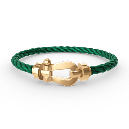 [Everoly JW]FORCE GROSSES HUFEISENARMBAND OHNE DIAMANT GOLD