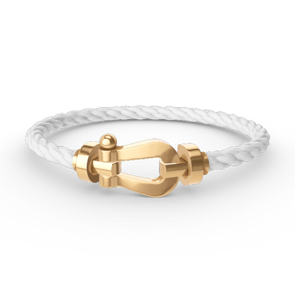 [Everoly JW]FORCE GROSSES HUFEISENARMBAND OHNE DIAMANT GOLD