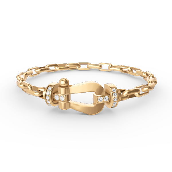[Everoly JW]FORCE großes Hufeisenverschluss-Metallarmband