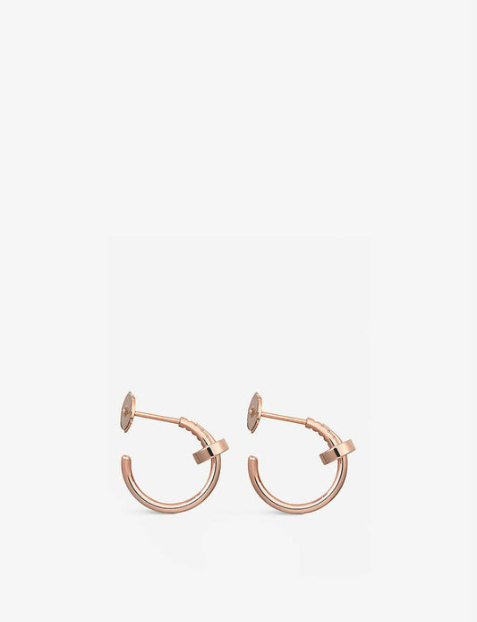 [Elitejewels]JUSTE EARRINGS PINK GOLD