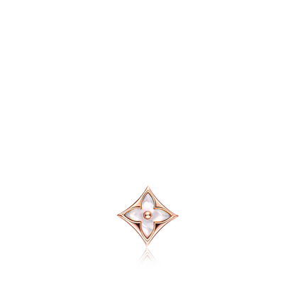 [Everoly JW]STAR MOP PINK GOLD EARRINGS