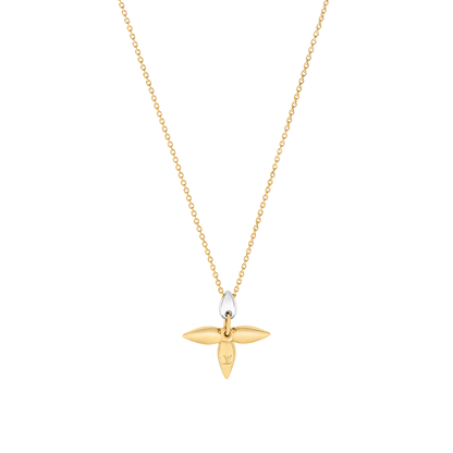 [Elitejewels]LOUISETTE PEDANT GOLD NECKLACE