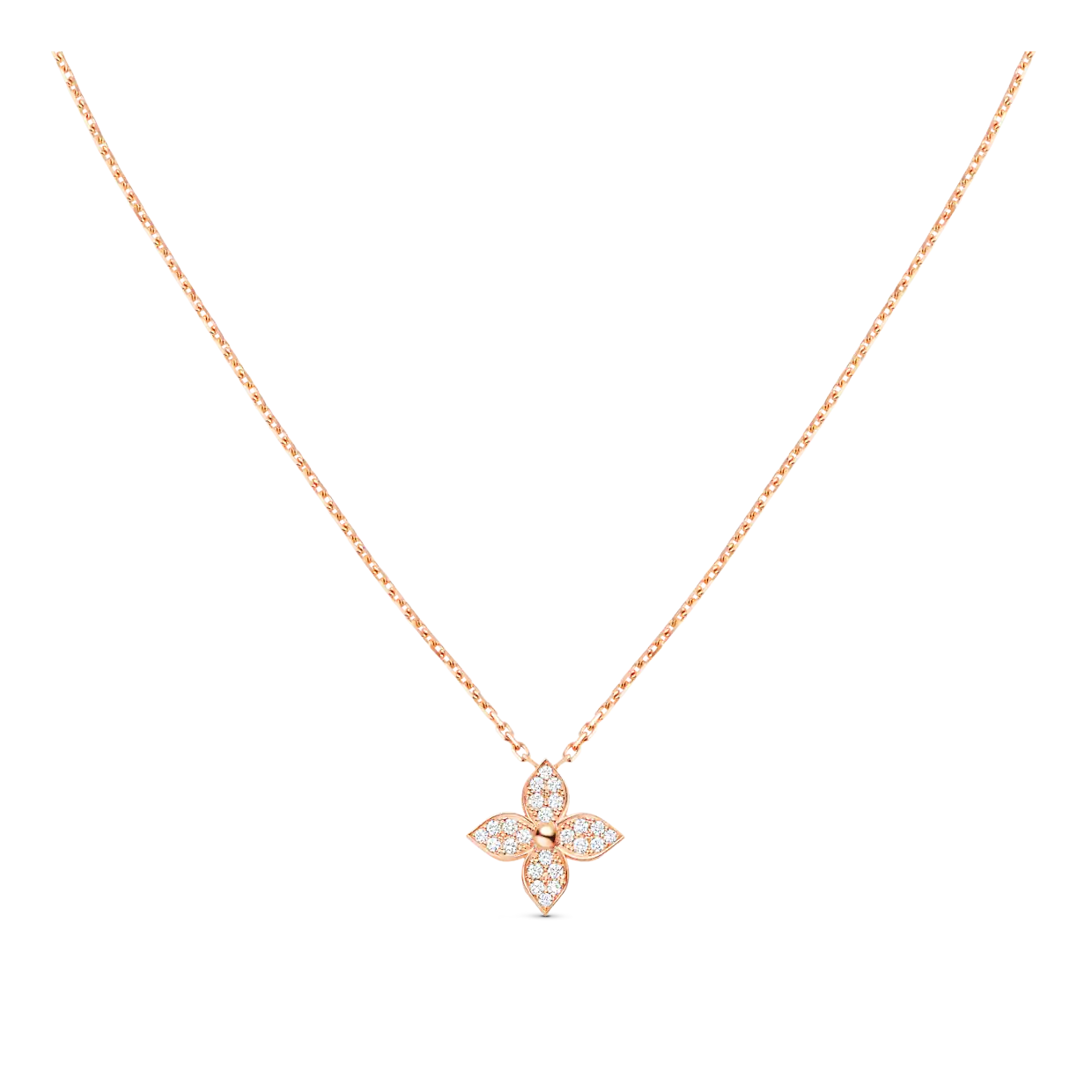 [Elitejewels]STAR DIAMOND NECKALCE GOLD