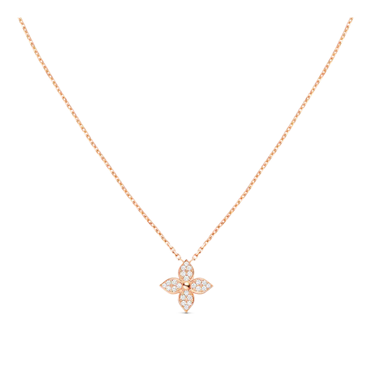 [Elitejewels]STAR DIAMOND NECKALCE GOLD