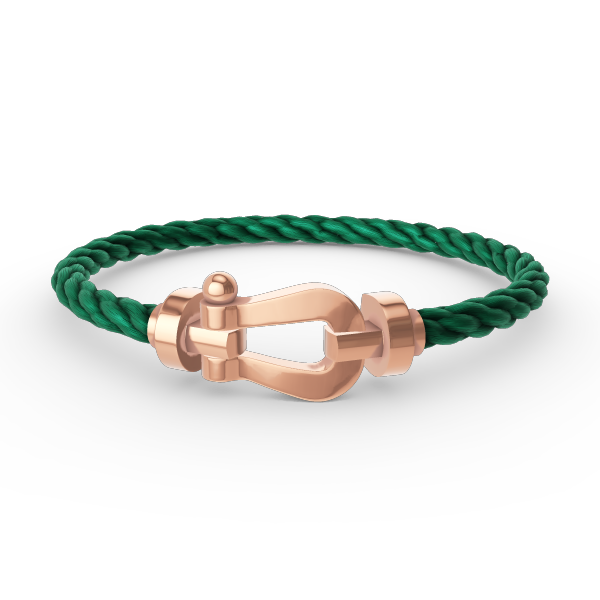 [Elitejewels]FORCE LARGE HORSESHOE NO DIAMOND BRACELET ROSE GOLD