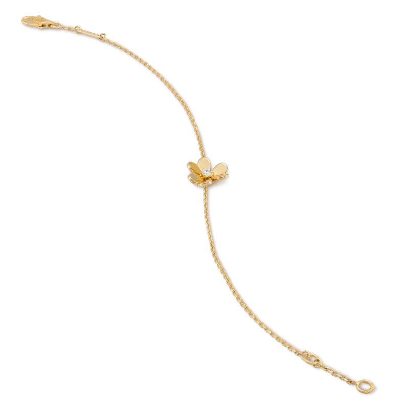 [Everoly JW]FRIVOLE GOLD BLUME ROSA MALACHIT ARMBAND