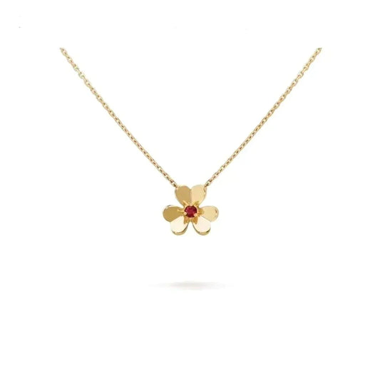 [Elitejewels]FRIVOLE GOLD FLOWER NECKLACE