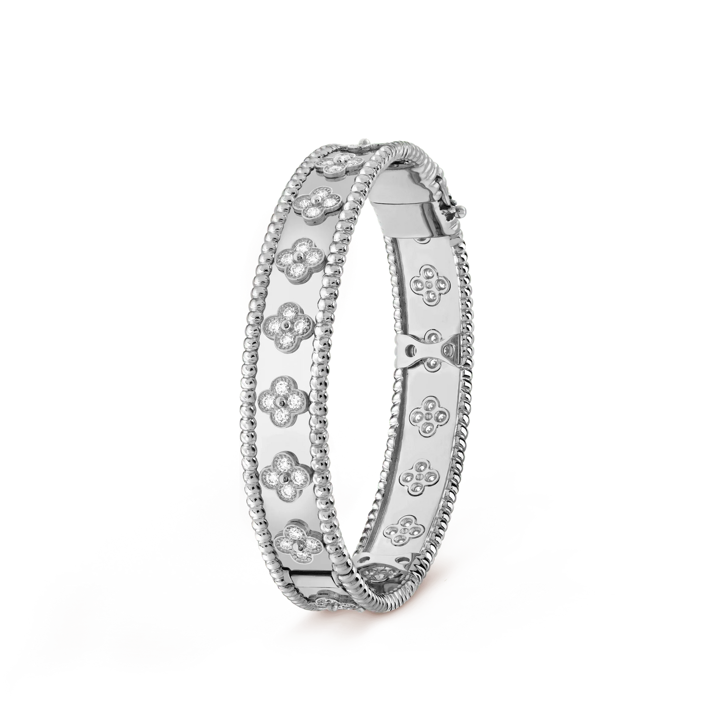 [Everoly JW]クローバーブレスレット 8mm ダイヤモンド
