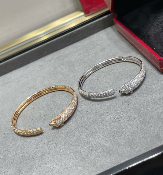 [Everoly JW] PANTHERE VOLLMUNDIGES OFFENES ARMBAND
