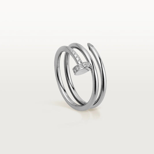 [Elitejewels]JUSTE RING 1.8MM SILVER DOUBLE ROW