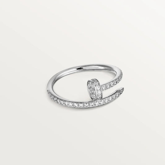 [Elitejewels]JUSTE RING 1.8MM SILVER DIAMONDS